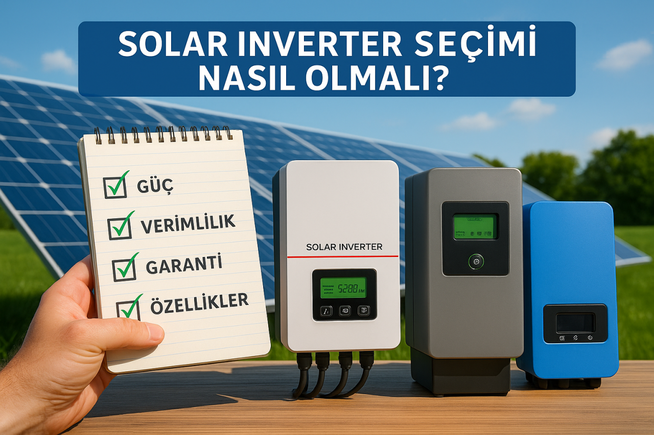 Solar Inverter Seçimi Nasıl Yapılır ?