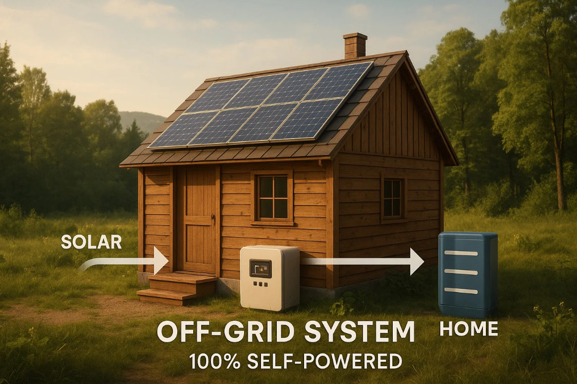 40 Kwe Şebekeden Bağlantısız Off-Grid Paket